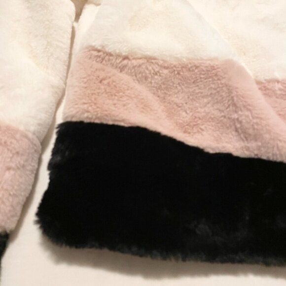 Forever 21 Faux Fur Jacket Womens Size Large - Picture 10 of 15